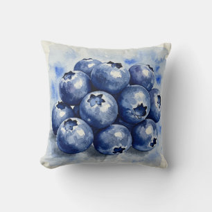 Blaubeeren Sommer Kissen