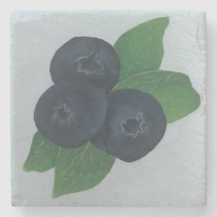 Blaubeeren Steinuntersetzer