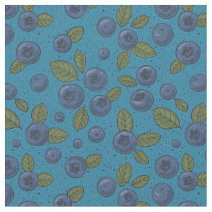 Blaubeeren Stoff