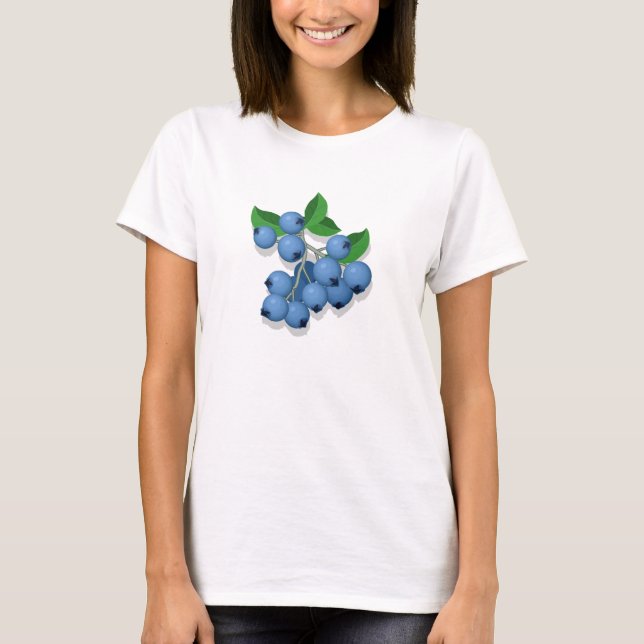 Blaubeeren T-Shirt (Vorderseite)