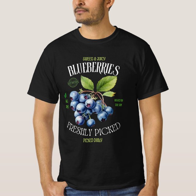 Blaubeeren T-Shirt (Vorderseite)