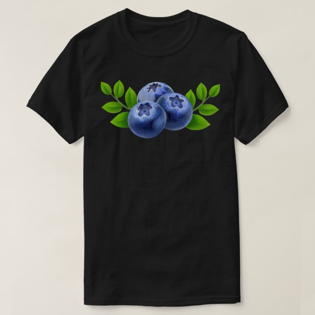 Blaubeeren T-Shirt (Design vorne)