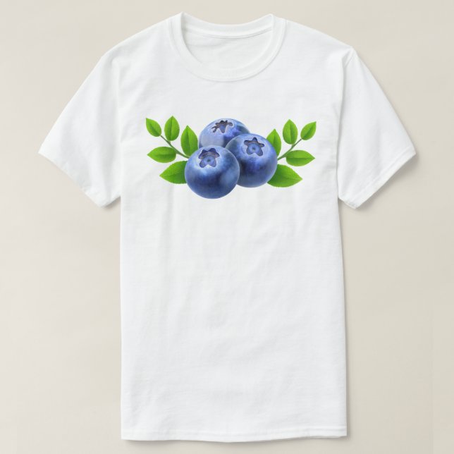 Blaubeeren T-Shirt (Design vorne)