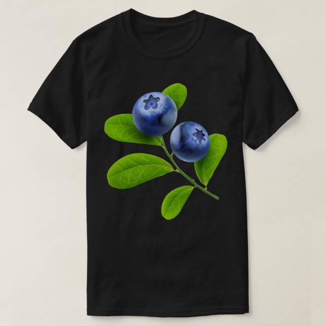 Blaubeeren T-Shirt (Design vorne)