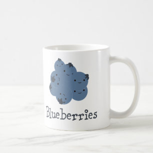 Blaubeeren Tasse