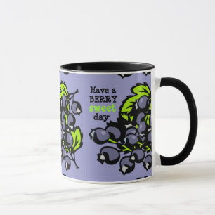 Blaubeeren Tasse