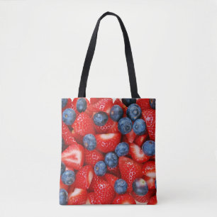Blaubeeren und Erdbeeren