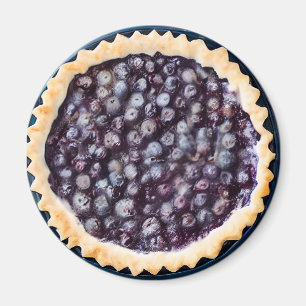 Blaubeerenkuchen und Extravaganter Kruste Magnet