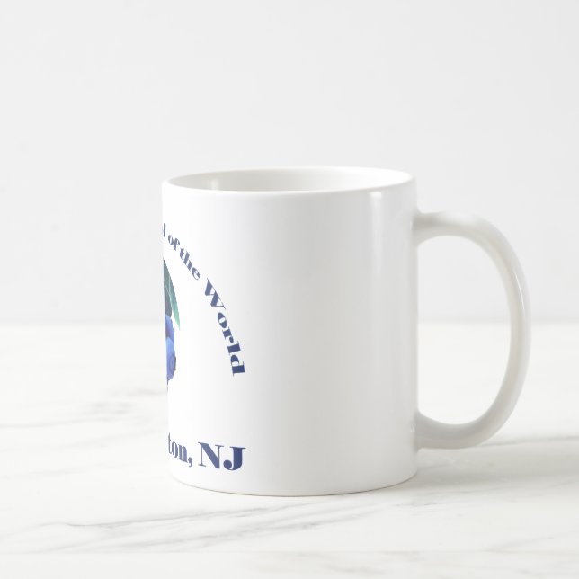 BlaubeerHauptstadt der Welt, Hammonton, NJ Tasse (Rechts)