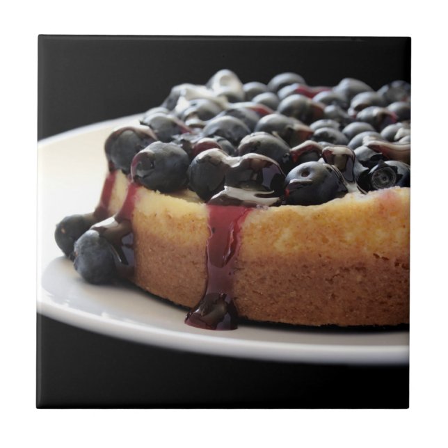 Blaubeerkäsekuchenfliese Fliese