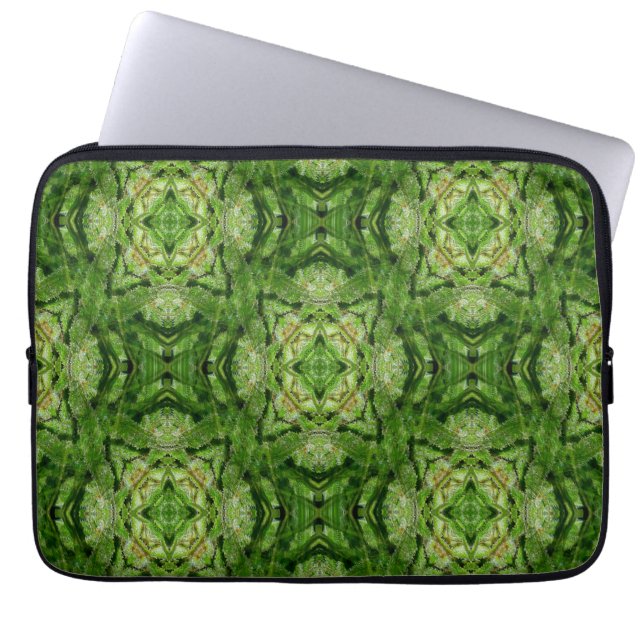 Blaubeerkristalle.... Laptopschutzhülle (Vorderseite)