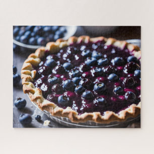 Blaubeerkuchen Puzzle