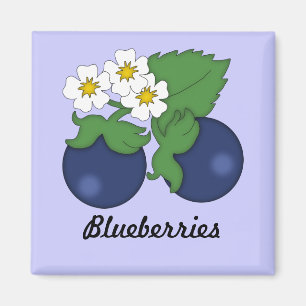 Blaubeermagnet Magnet