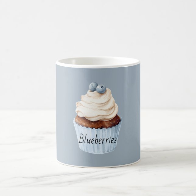 Blaubeermuffin Kaffeetasse (Mittel)