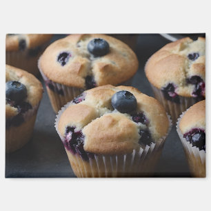 Blaubeermuffins Magnet