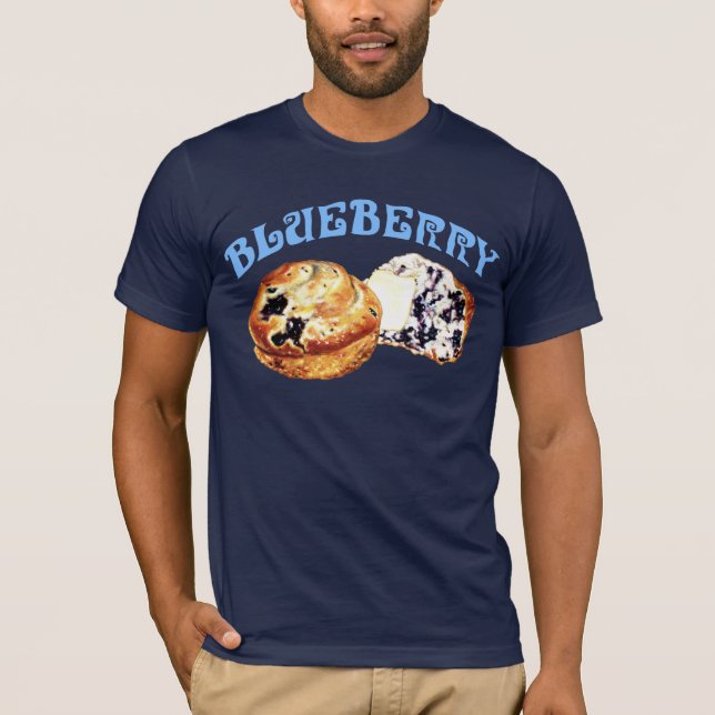 Blaubeermuffins T-Shirt (Vorderseite)