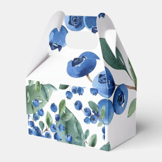 Blaubeermuster Geschenkschachtel