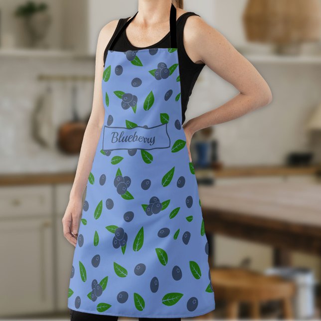 Blaubeermuster-Schürze Schürze (Blueberry pattern Apron)