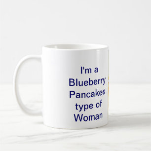 Blaubeerpfannkuchen Frauen-Tasse Tasse