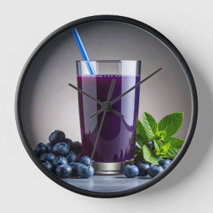 Blaubeersaft Uhr
