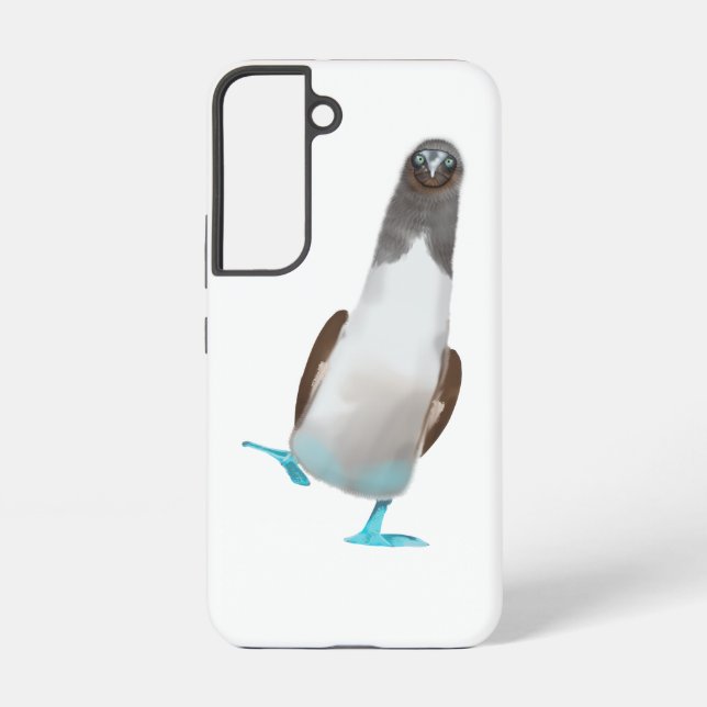 Blaubeinige Biddy Samsung Galaxy Hülle (Rückseite)