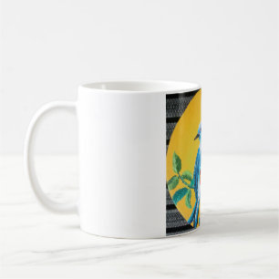 Blaubirse Kaffeetasse