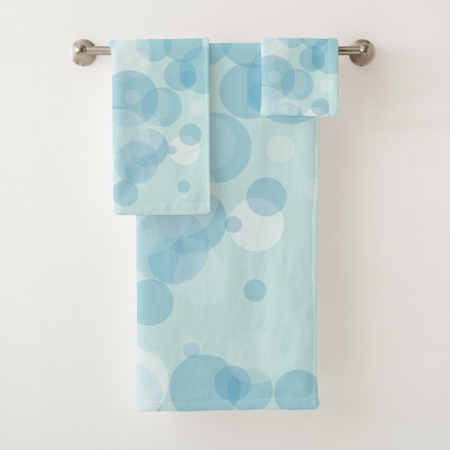 Blaublasen Badhandtuch Set (Insitu)