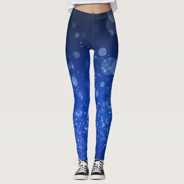 Blaublasen Leggings (Vorderseite)
