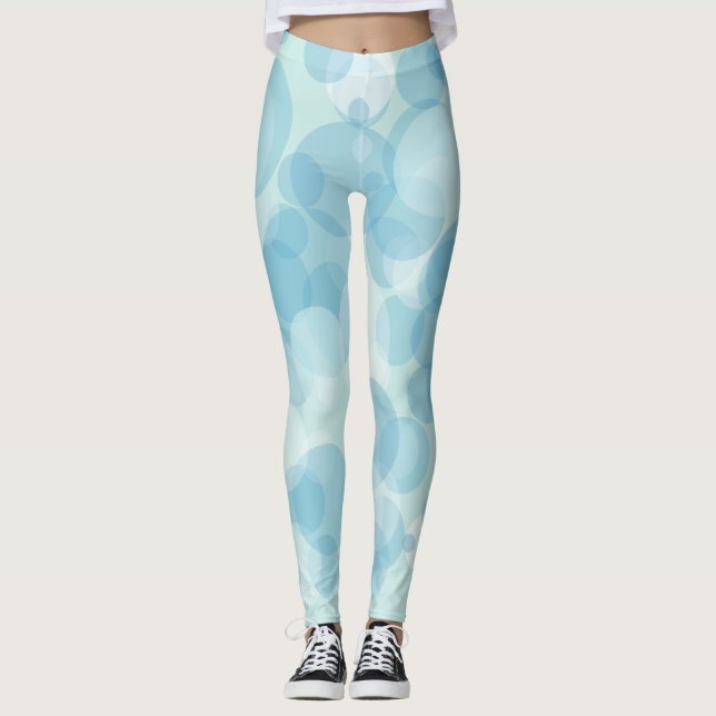 Blaublasen Leggings (Vorderseite)