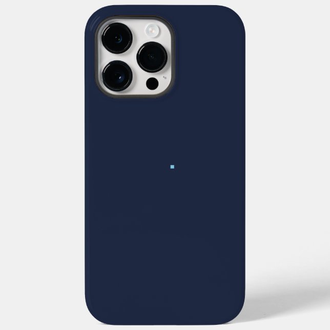 Blaublau Case-Mate iPhone Hülle (Rückseite)