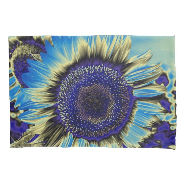 Blaublume Kissenbezug (Vorderseite)