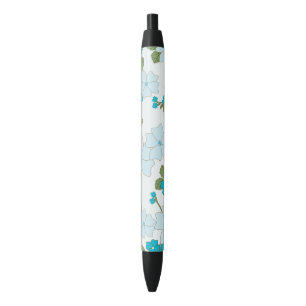 Blaublumen, Blumenmuster, Muster der Blume Kugelschreiber