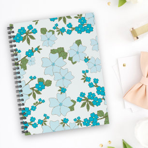 Blaublumen, Blumenmuster, Muster der Blume Planer