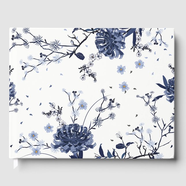 Blaublumen Gästebuch (Vorderseite)