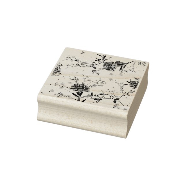 Blaublumen Gummistempel (Stempel)