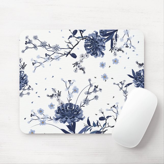Blaublumen Mousepad (Mit Mouse)