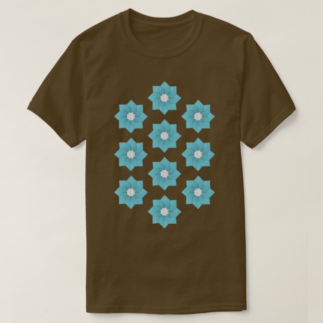 Blaublumen T-Shirt (Design vorne)