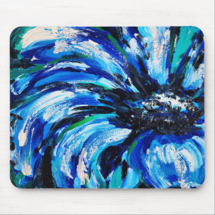 Blaublüte Mousepad