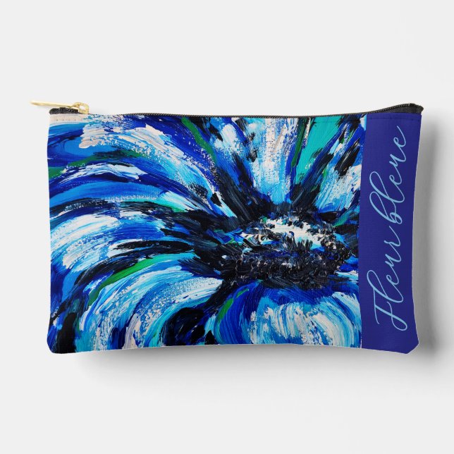 Blaublüte Zubehörtasche (Vorderseite)