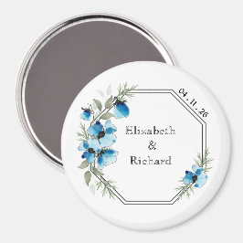 Blaublüten Magnet