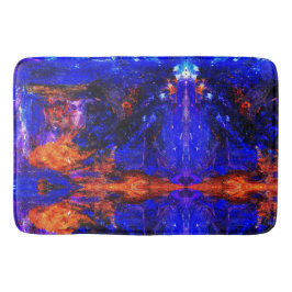 Blaubrasse Badematte