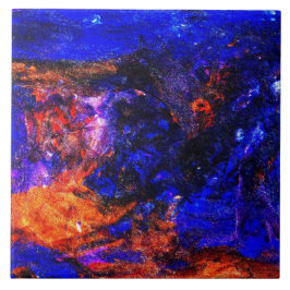 Blaubrasse Fliese