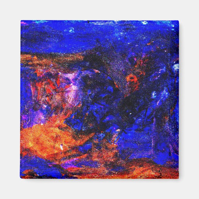 Blaubrasse Magnet (Vorne)