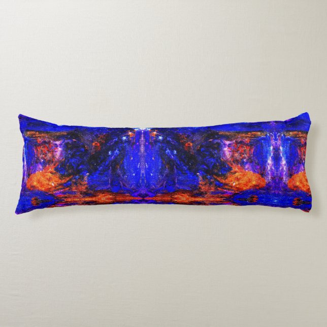 Blaubrasse Seitenschläferkissen (Vorderseite)