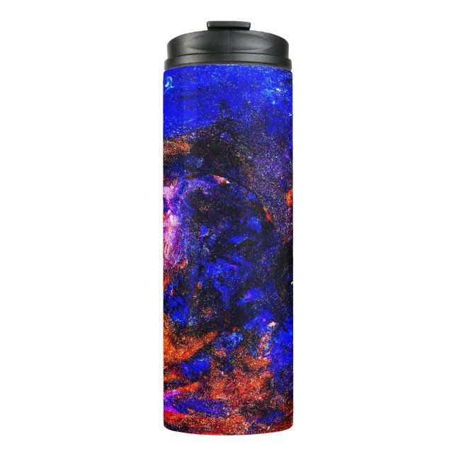 Blaubrasse Thermosbecher (Vorderseite)