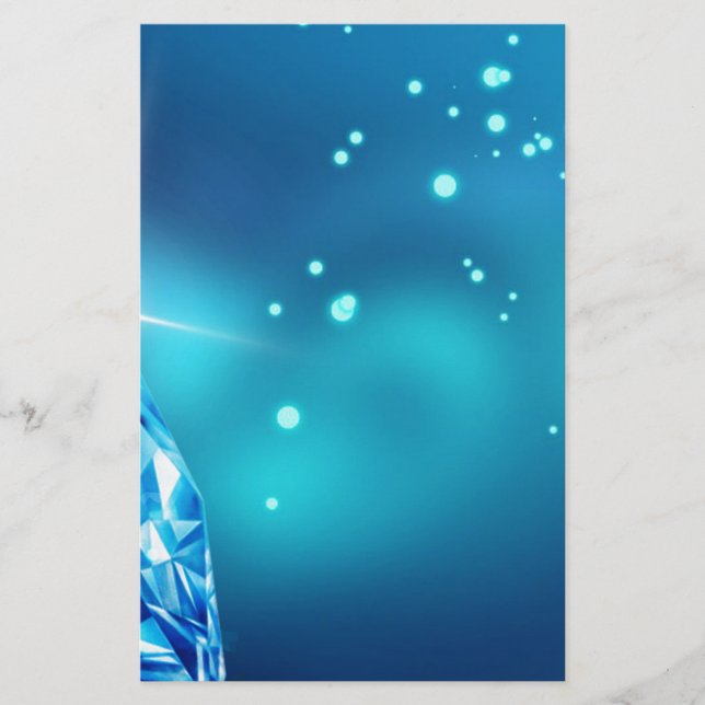 Blaudiamant Briefpapier (Vorderseite)