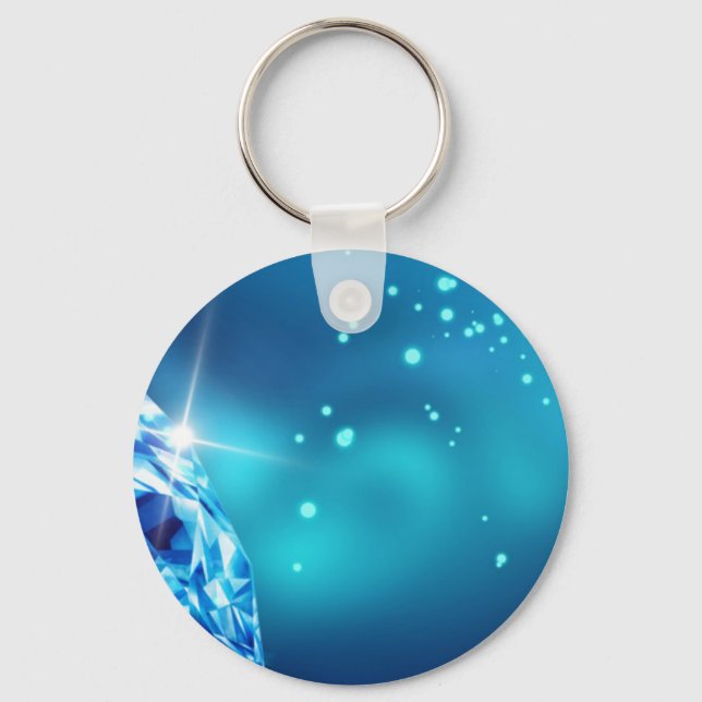 Blaudiamant Schlüsselanhänger (Vorderseite)
