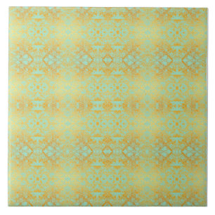 blaue abstrakte Keramik Fliese