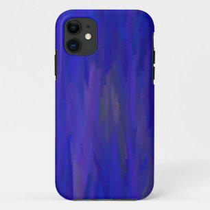 Blaue Abstrakte Kunstmalerei 4 Case-Mate iPhone Hülle