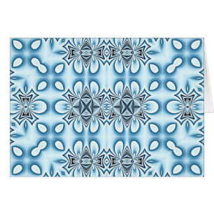 Blaue Abstrakte Spiegel